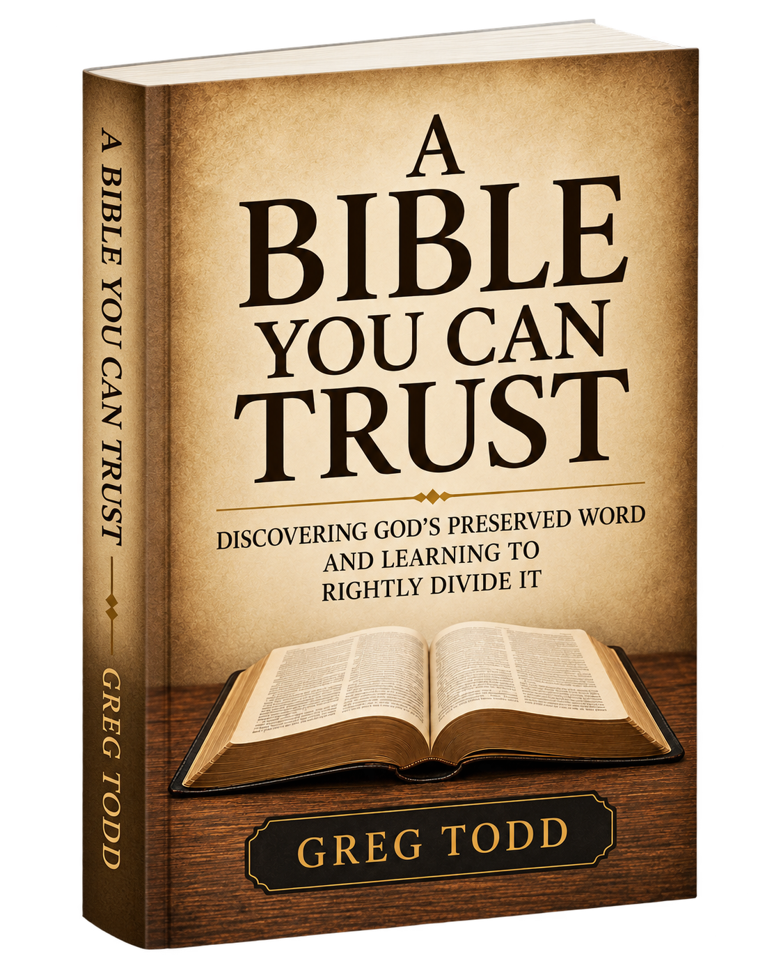 A Bible You Can Trust, cover