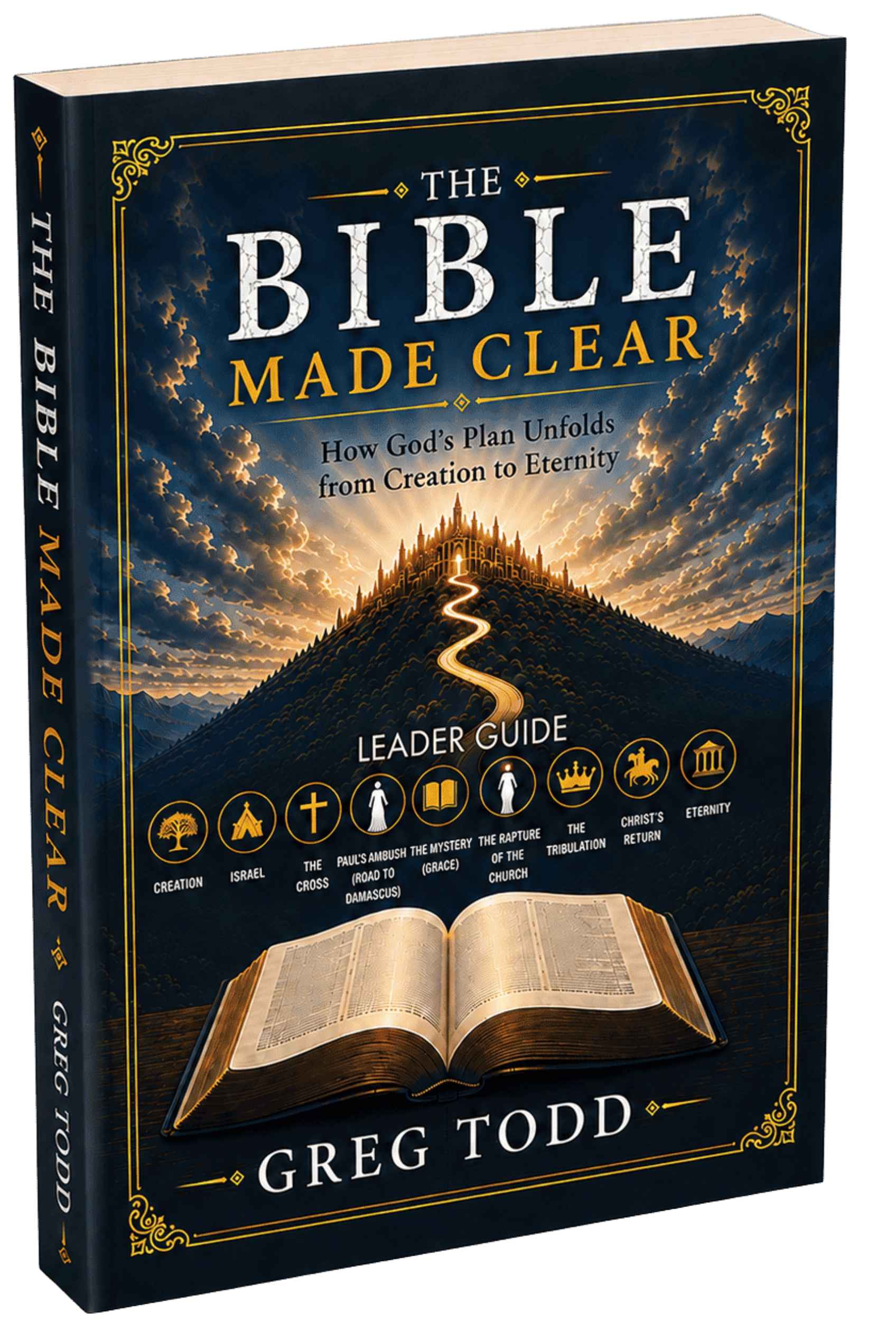 The Bible Made Clear Leader Guide, cover